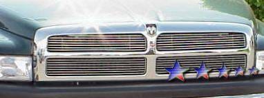 Dodge Ram APS Billet Grille - Upper - Stainless Steel - D65721S