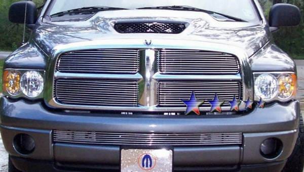 Dodge Ram APS Billet Grille - Upper - Aluminum - D65720A