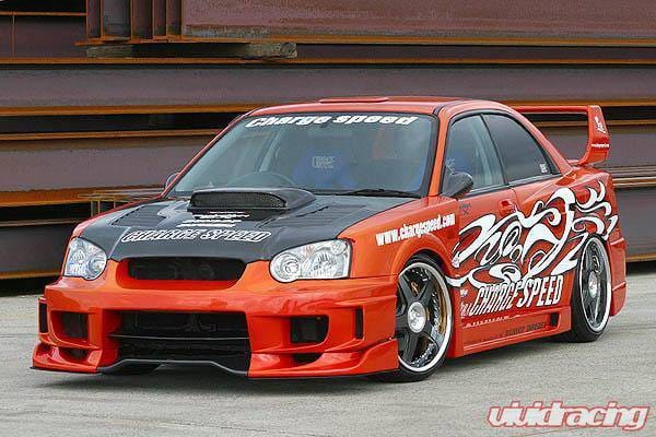 Subaru Impreza Chargespeed Peanut Eye Wide Body Super GT Full Body Kit with 3D Center - CS977FKDW
