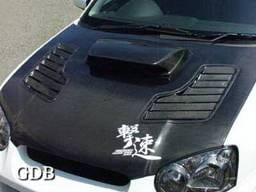 Subaru WRX Chargespeed Middle Term Vented Hood - CS977HCV