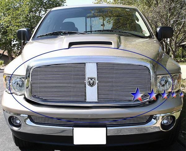 Dodge Ram APS Billet Grille - Upper - Aluminum - D66530A