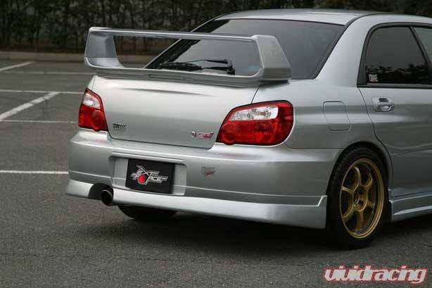 Subaru Impreza Chargespeed Peanut Eye Latter Rear Skirt - CS977RS