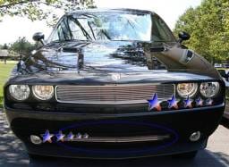 Dodge Challenger APS Billet Grille - Bumper - Stainless Steel - D66608S