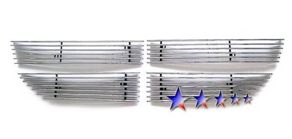 Dodge Journey APS Billet Grille - Upper - Stainless Steel - D66609S