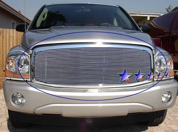 Dodge Durango APS Billet Grille - Upper - Aluminum - D66535A