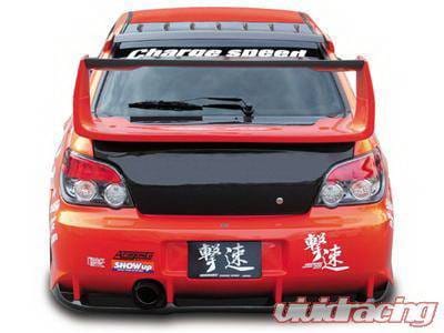 Subaru Impreza Chargespeed Round Eye Type-2 Rear Bumper with Diffuser - CS978RB2
