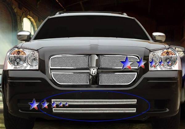 Dodge Magnum APS Wire Mesh Grille - Bumper - Stainless Steel - D75036T