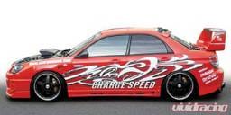 Subaru Impreza Chargespeed Type-2 Side Skirt - Pair - CS978SS2