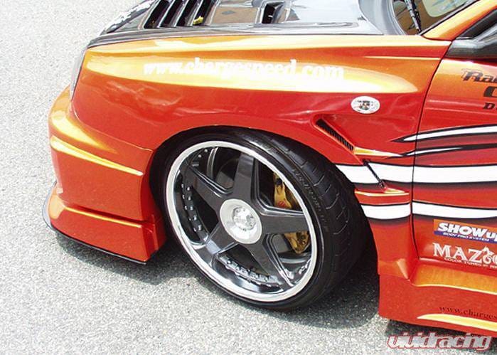 Subaru Impreza Chargespeed Round Eye Type-2 Wide Body Full Body Kit with Straight - CS978FKSW thumbnail 5