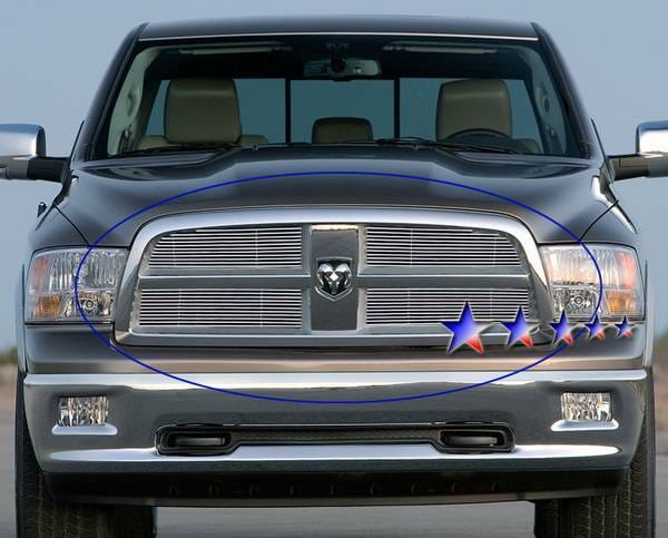 Dodge Ram APS Billet Grille - Upper - Aluminum - D66613A