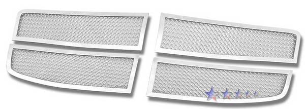 Dodge Durango APS Wire Mesh Grille - Upper - Stainless Steel - D76470T