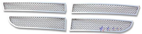 Dodge Avenger APS Wire Mesh Grille - Upper - Stainless Steel - D76518T thumbnail 2