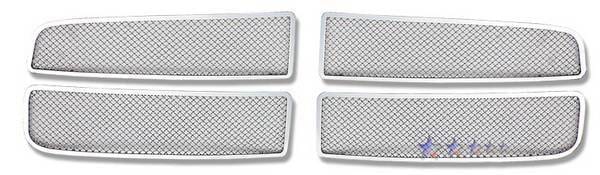 Dodge Ram APS Wire Mesh Grille - Upper - Stainless Steel - D75720T