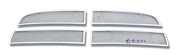 Dodge Ram APS Wire Mesh Grille - Upper - Stainless Steel - D76613T thumbnail 2