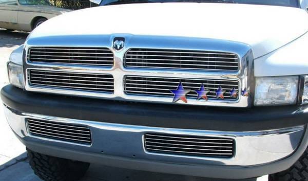 Dodge Ram APS Billet Grille - Bumper - Stainless Steel - D85035S