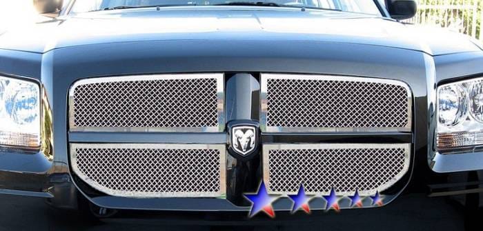 Dodge Magnum APS Wire Mesh Grille - Upper - Stainless Steel - D76571T