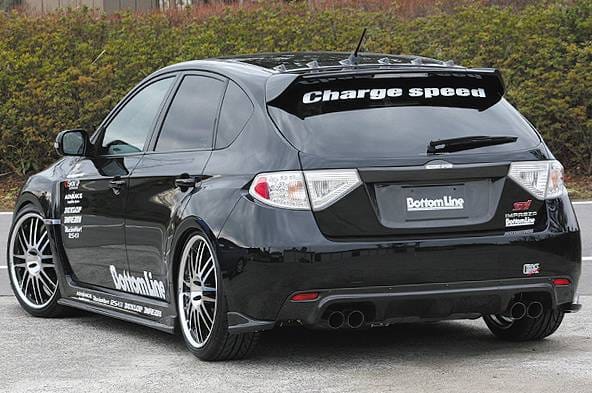 Subaru WRX Chargespeed Under Diffuser for OEM STi Rear Bumper - CS979RDC thumbnail 2