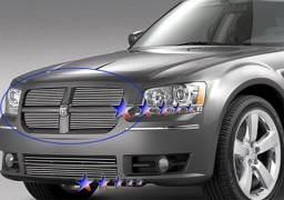 Dodge Magnum APS Billet Grille - Upper - Aluminum - D86571A