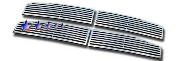 Dodge Durango APS CNC Grille - Upper - Aluminum - D96444A