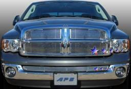2002 2005 Dodge RAM Machined Billet Grille D95720A