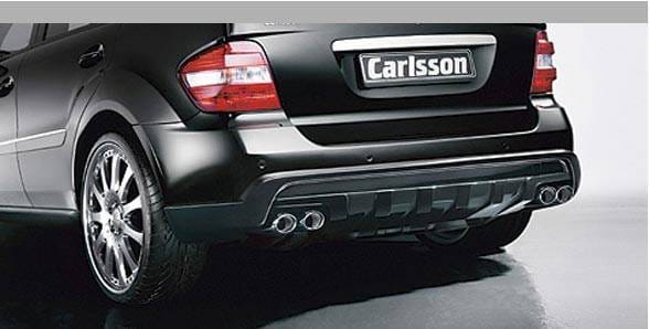W164 Rear Skirt Lip DIffuser