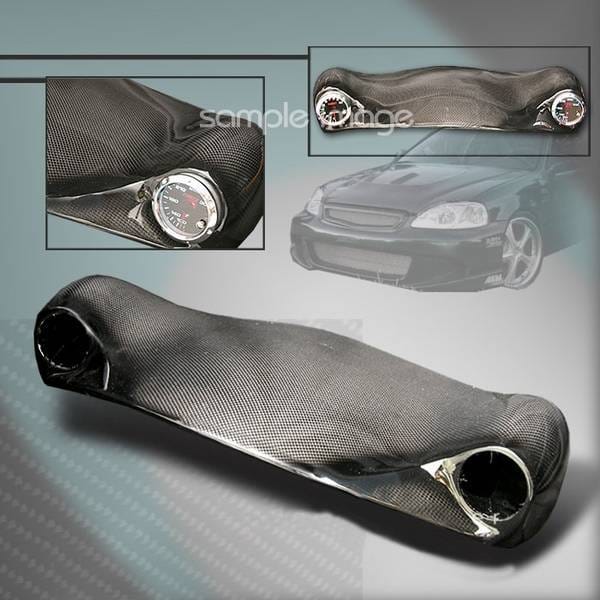 Honda Civic Custom Disco Frog Eye Gauge with 2 Pods - FE2-CV96CF-ATW