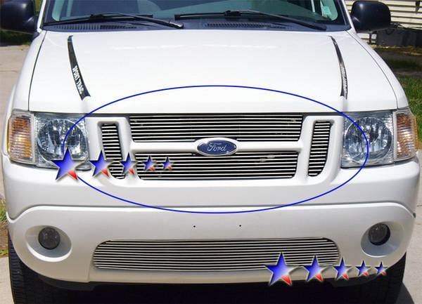 Ford Explorer APS Billet Grille - Upper - Stainless Steel - F65323S