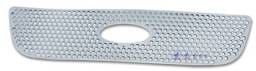 Ford F150 APS Punch Grille - Honeycomb with Logo Opening - Upper - Stainless Steel - F45722O