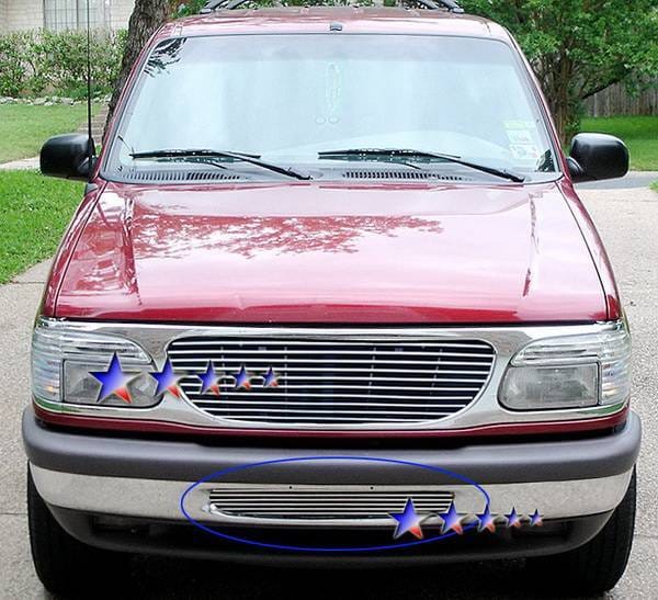 Ford Explorer APS Billet Grille - Bumper - Aluminum - F65024A