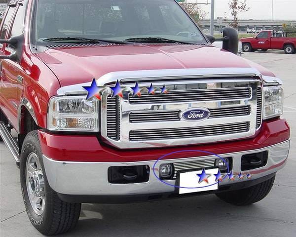 Ford F550 APS Billet Grille - Bumper - Stainless Steel - F65356S