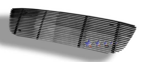 Ford F150 APS Billet Grille - Bar Style without Logo Opening - Upper - Aluminum - F65713A thumbnail 2