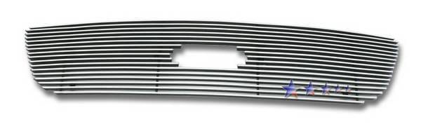 Ford F150 APS Billet Grille - Bar Style with Logo Opening - Upper - Aluminum - F65723A thumbnail 2