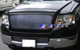Ford F150 APS Billet Grille - Honeycomb Style without Logo - Upper - Aluminum - F65725A
