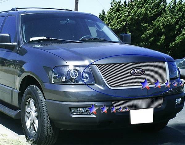 Ford Expedition APS Billet Grille - Upper - Aluminum - F65715V