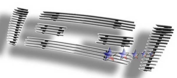 Ford F150 APS Billet Grille - Bar Style - Upper - Stainless Steel - F65726S thumbnail 2