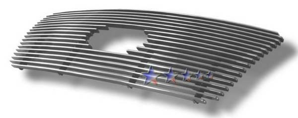 Ford F150 APS Billet Grille - Honeycomb Style with Logo - Upper - Stainless Steel - F65727S thumbnail 2