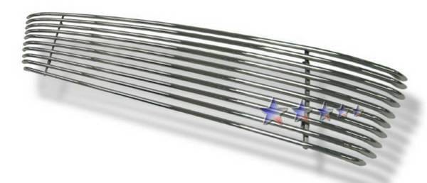 Ford F150 APS Tubular Grille - Honeycomb without Logo Opening - Upper - Stainless Steel - F68025S thumbnail 2