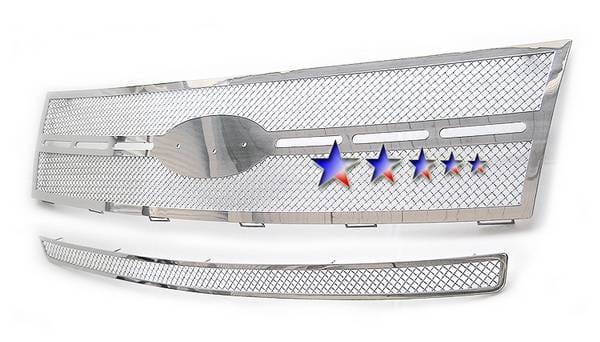 Ford Edge APS Wire Mesh Grille - Upper - Stainless Steel - F75226T