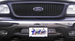 Ford F150 APS Tubular Grille - Bumper - Stainless Steel - F68012S