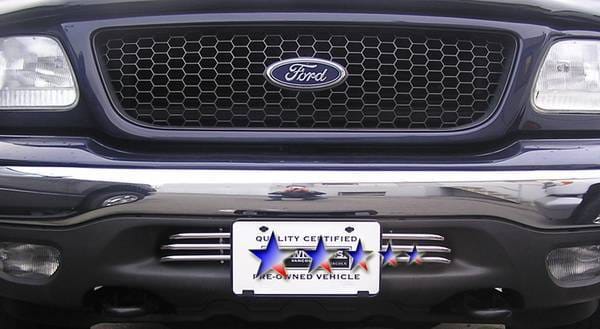 Ford F150 APS Tubular Grille - Bumper - Stainless Steel - F68012S