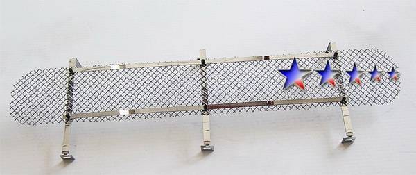 Ford F150 APS Wire Mesh Grille - Bumper - Stainless Steel - F75355T