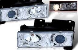 Chevrolet CK Truck WinJet Headlight - Chrome & Blue - WJ10-0002-15
