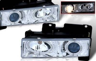 Chevrolet CK Truck WinJet Headlight - Chrome & Blue - WJ10-0002-15