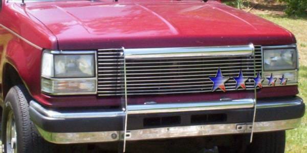 Ford Bronco APS Billet Grille - Upper - Aluminum - F85006A