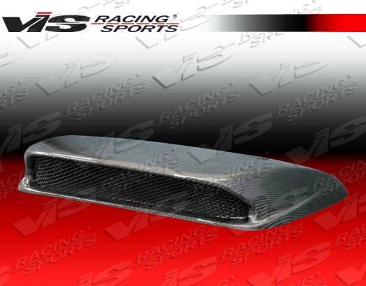 Subaru WRX VIS Racing STI Carbon Fiber Hood Scoop - 06SBWRX4DSTI-019C