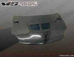 Dodge Neon 4DR VIS Racing EVO Black Carbon Fiber Hood - 00DGNEO4DEV-010C