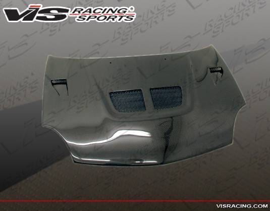 Dodge Neon 4DR VIS Racing EVO Black Carbon Fiber Hood - 00DGNEO4DEV-010C
