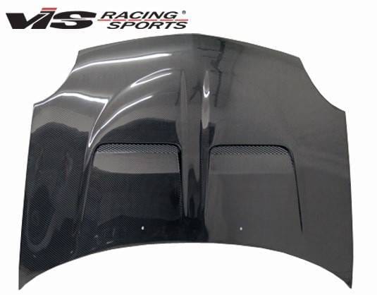 Dodge Neon VIS Racing Xtreme GT Black Carbon Fiber Hood - 00DGNEO4DGT-010C