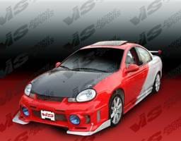 Dodge Neon 4DR VIS Racing OEM Black Carbon Fiber Hood - 00DGNEO4DOE-010C