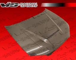 Nissan Maxima VIS Racing Invader Black Carbon Fiber Hood - 00NSMAX4DVS-010C
